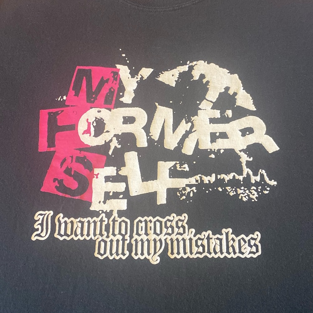My Former Self Bay Area band mens t-shirt